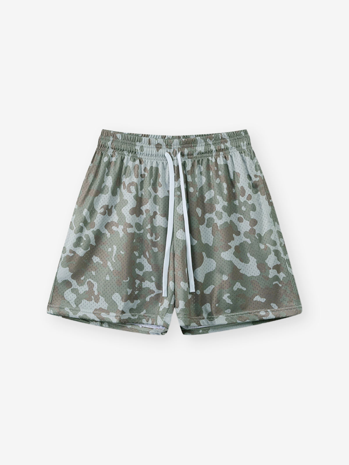 BOUNCE BACK© camouflage-print double-layer sports shorts