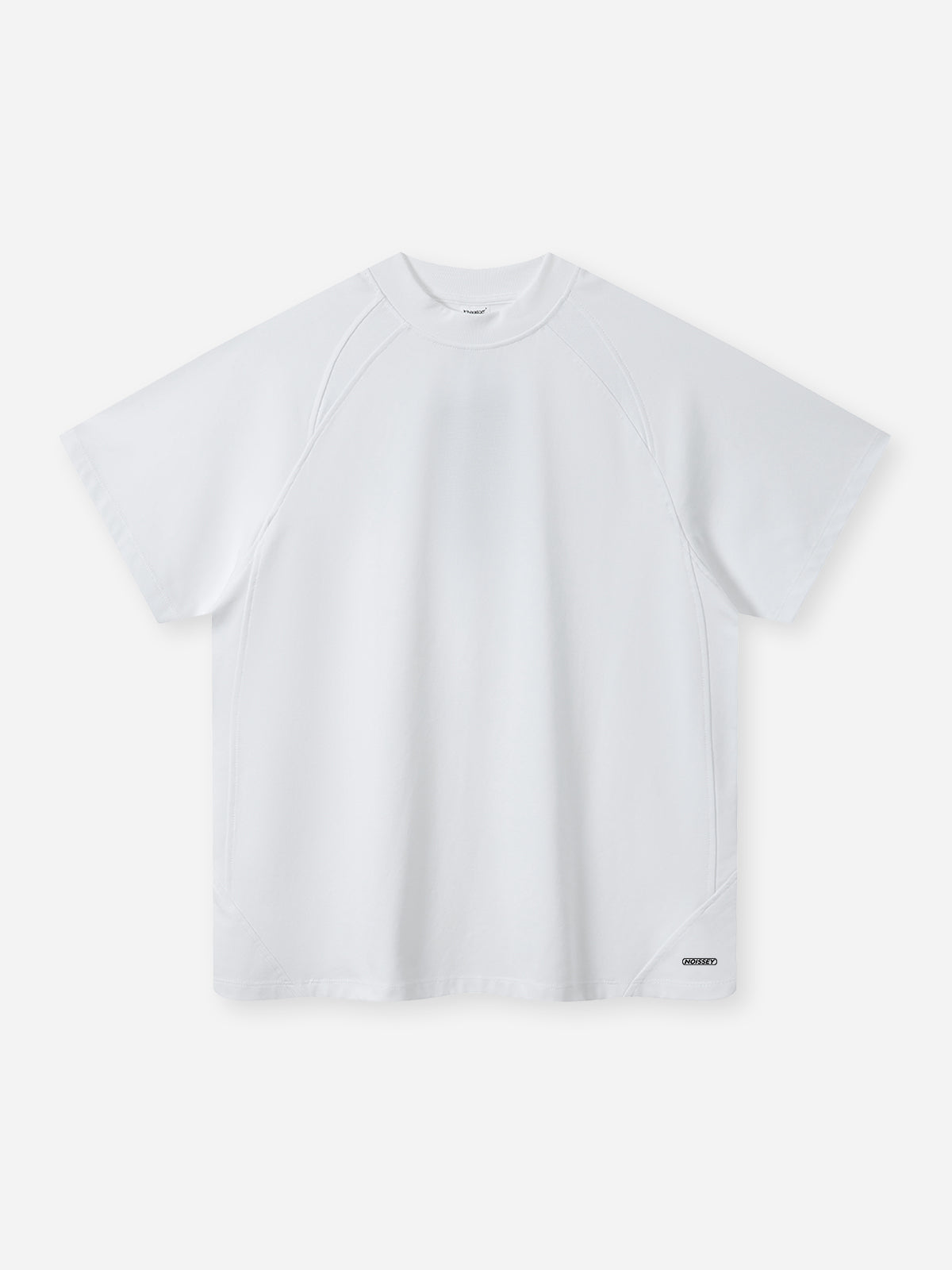 Sports quick-drying crew-neck cool-feel breathable versatile color-block T-shirt