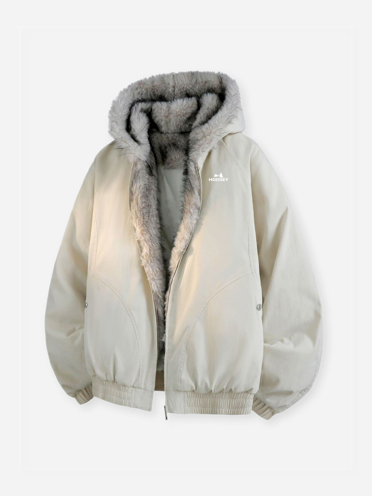 Windproof and Water-repellent Hooded Warm Jacket