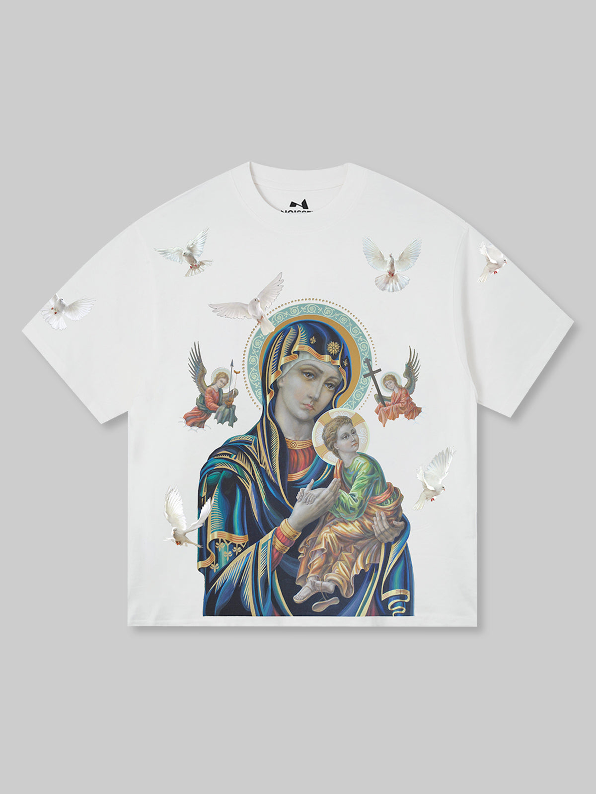 OBSTACLES & DANGERS© Madonna and Child T-SHIRT Available in 7 Colors