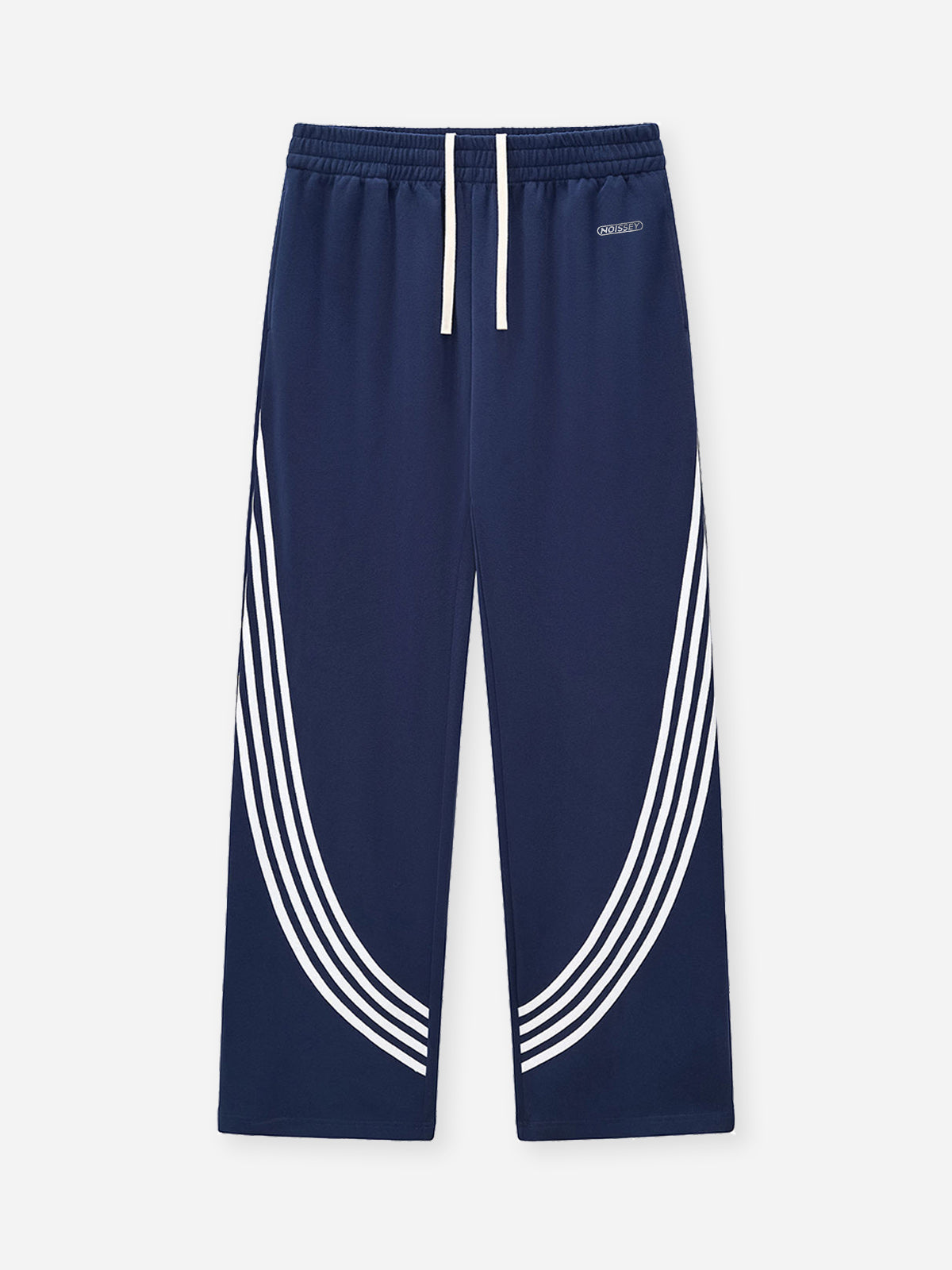 NOISSEY SIDE-STRIPE CONTRAST CASUAL PANTS - PREMIUM STRETCH TROUSERS