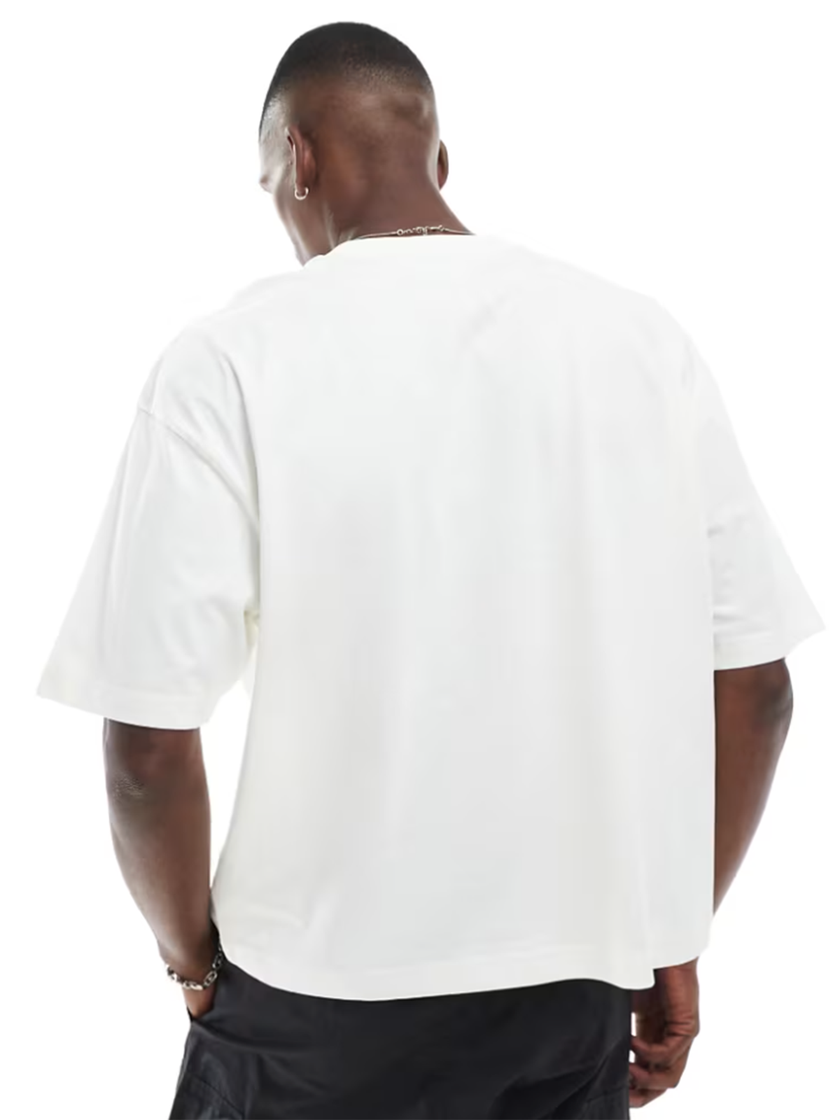 Blue Silhouette Cross Grills Print T-Shirt