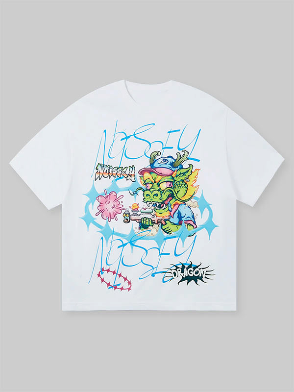 BOUNCE BACK© 🐉Dragon Totem Streetwear Fun T-shirt