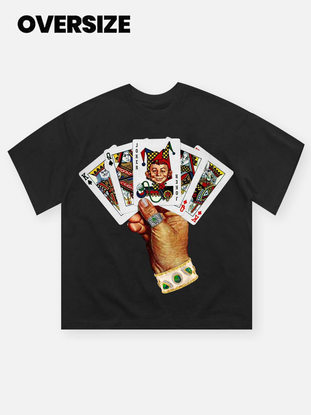 Bad Boy Poker Series Print T-shirt