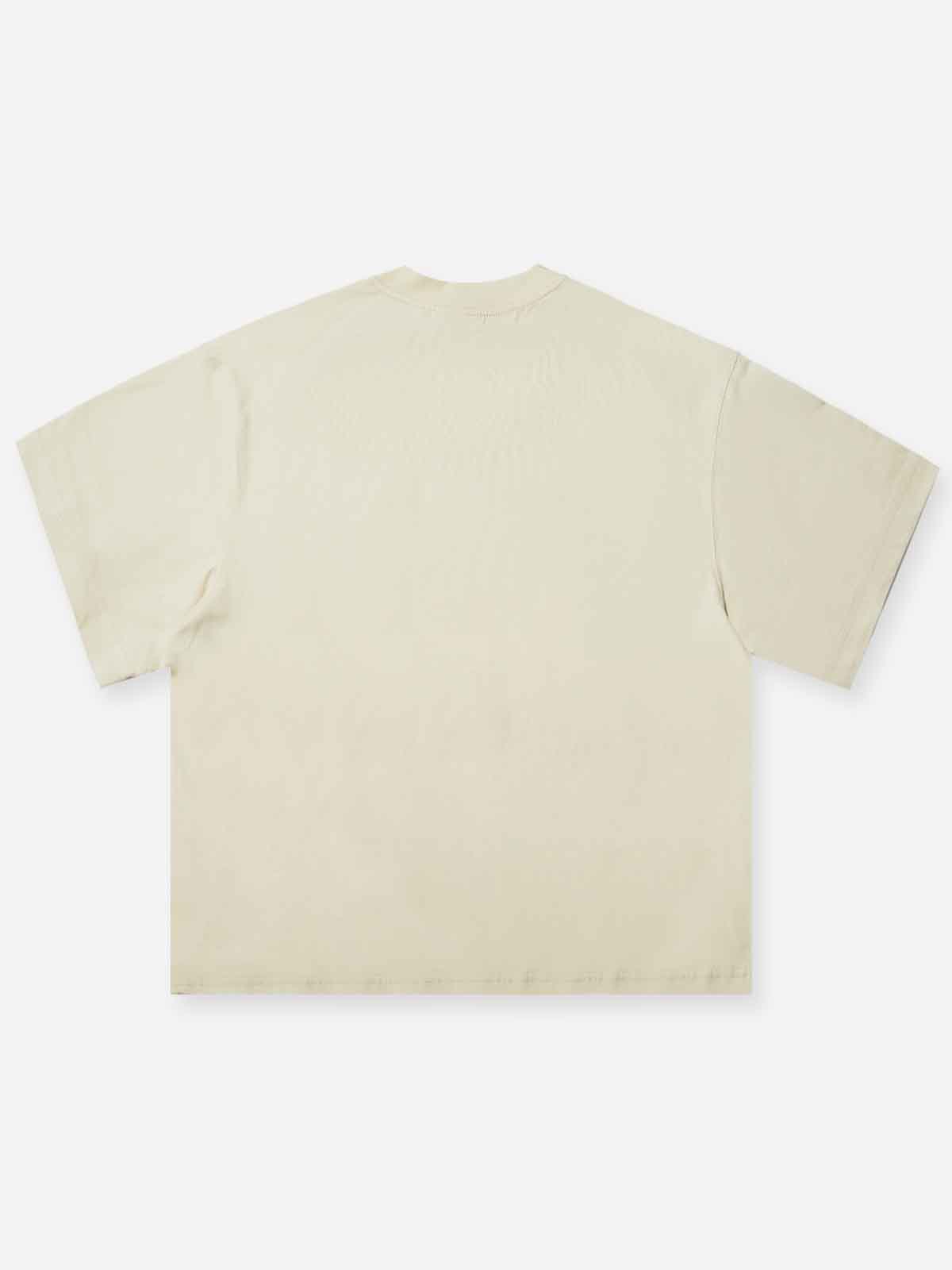 Camouflage Lips Gold Grills Boxy oversized T-shirt