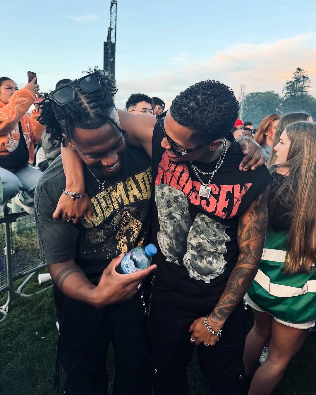 Camo Double Head Mask Print Tank Top