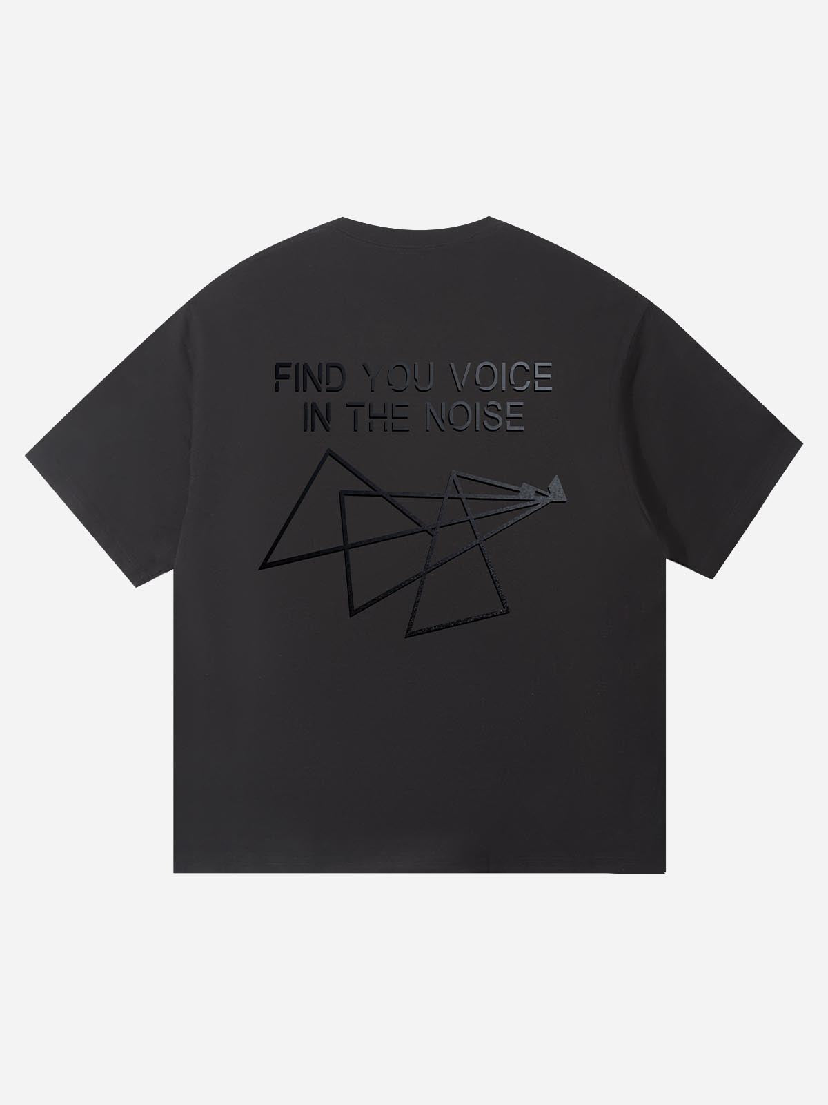NOISSEY "FIND YOU VOICE IN THE NOISE" OVERSIZED RELAXED T-SHIRT
