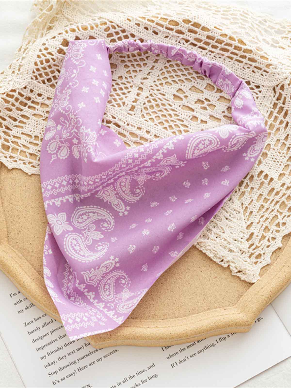 Elastic Simple All-match Head Wrap Scarf