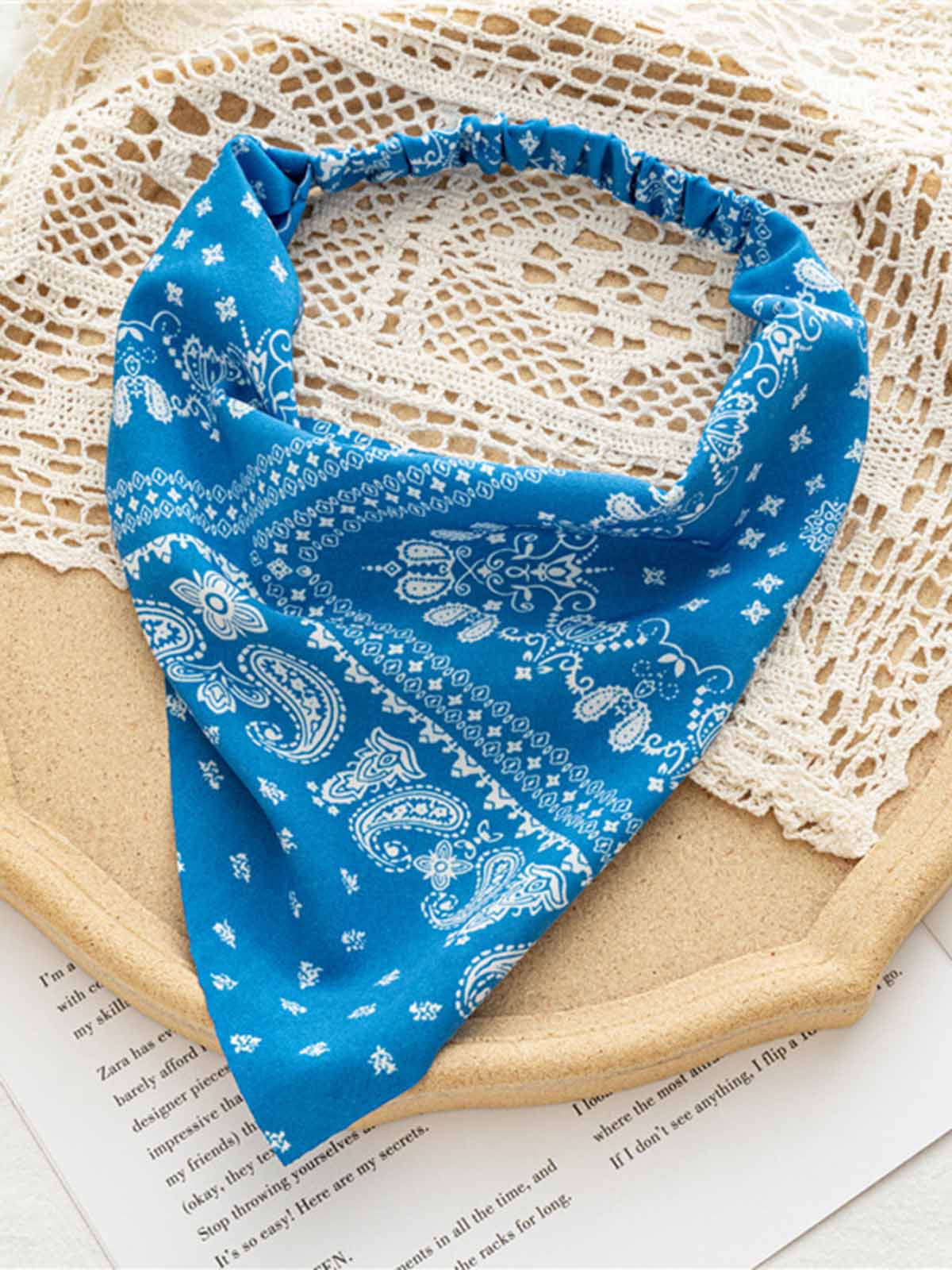 Elastic Simple All-match Head Wrap Scarf