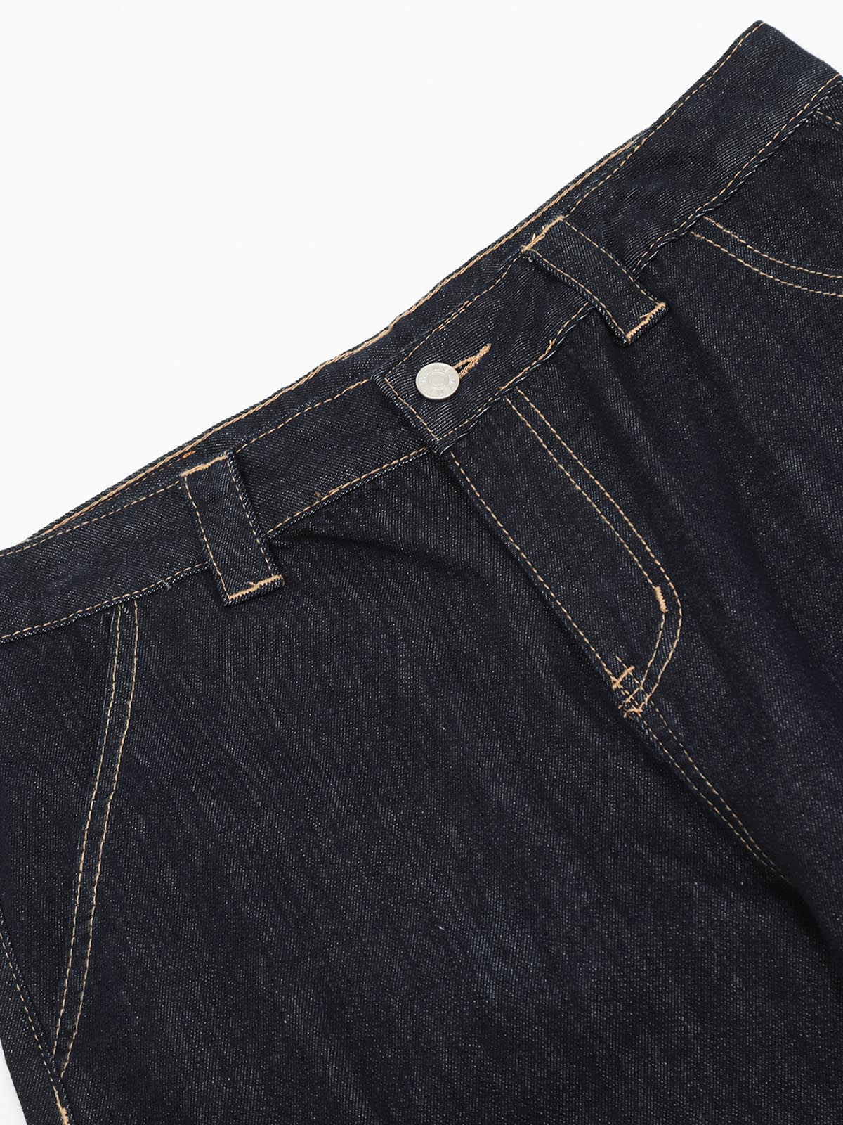 Stylish Streetwear Multi-Pocket Jeans