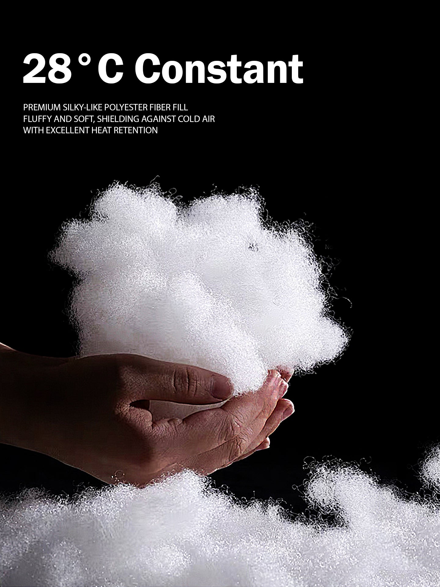 Windproof and Water-repellent Hooded Warm Jacket