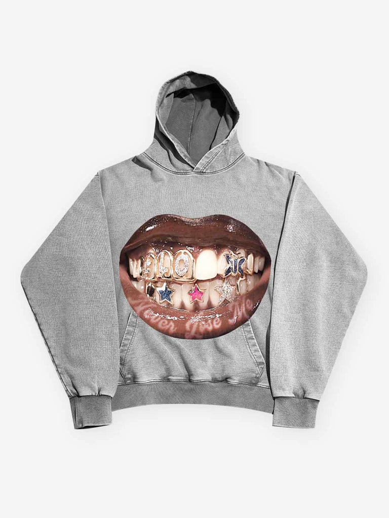 トップス Her lip to Smooth Knit Hoodie gray 2_37e1f6ac-ecbc-4581-86a7-