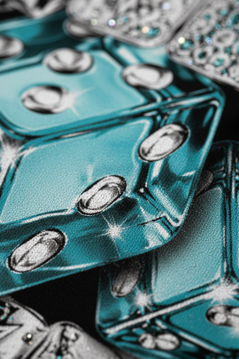 镜头2 印花中心微距