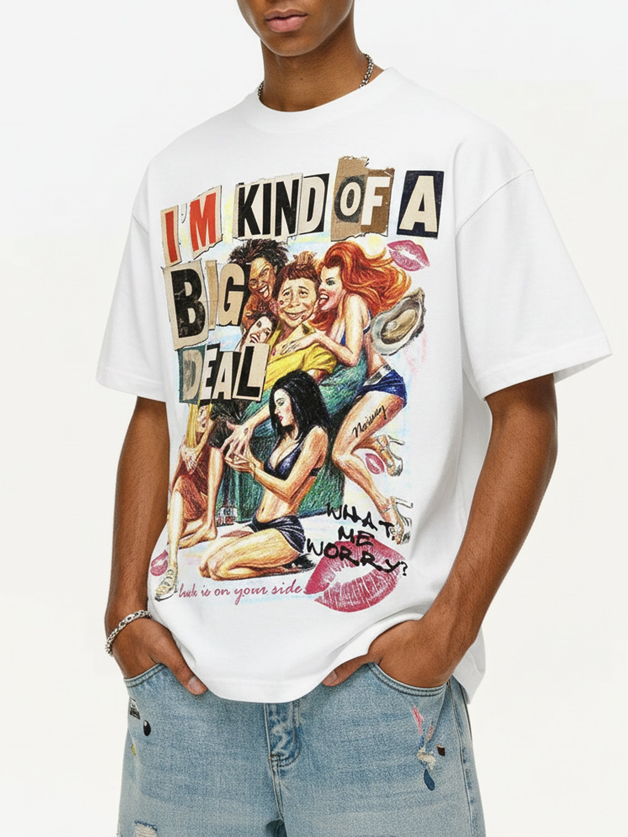 "I'm Kind of a Big Deal" Badboy Graffiti Art Print STREETWEAR T-Shirt