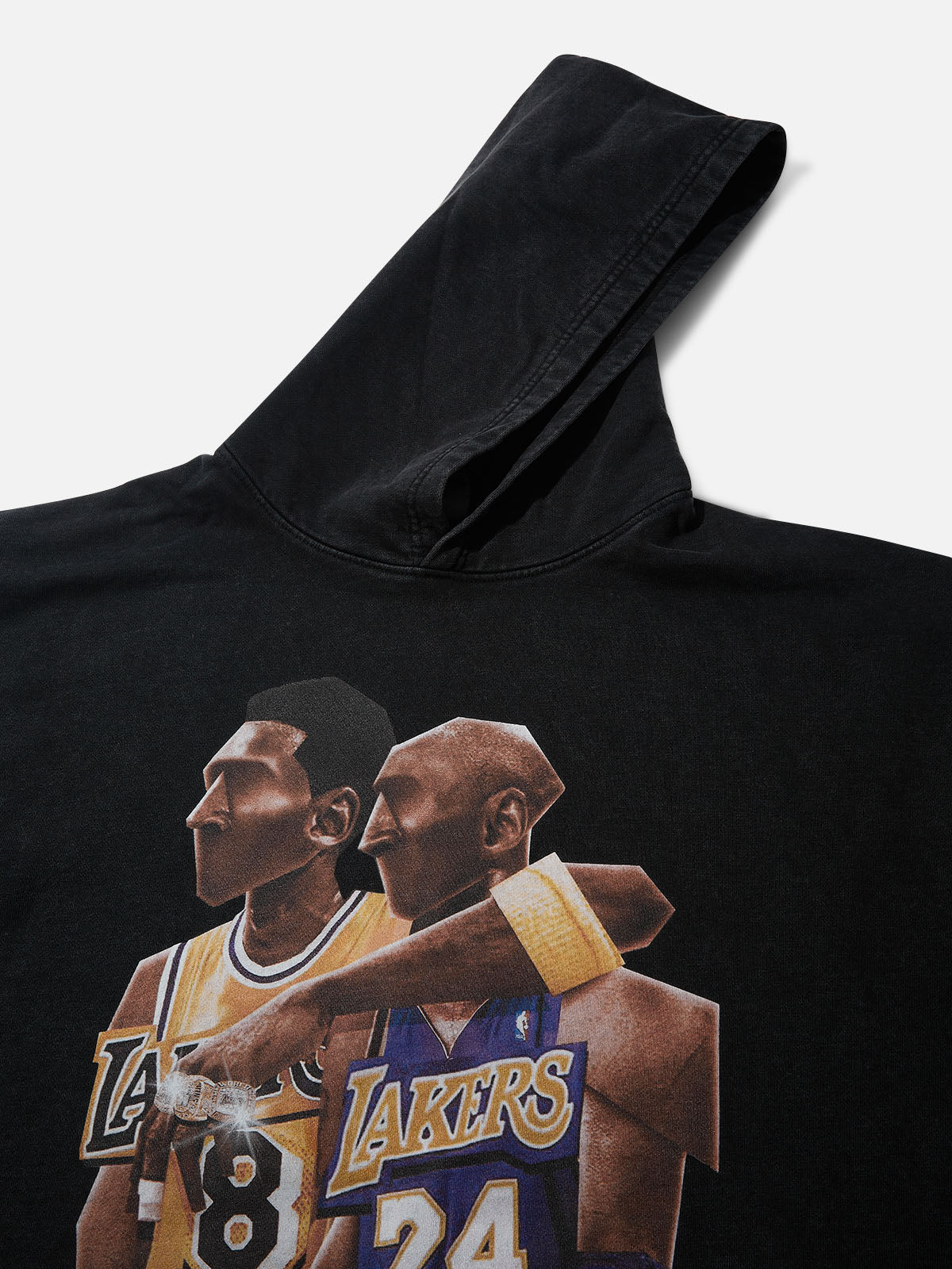 High Quality Stereoscopic Basketball Star Print 425g Hoodie