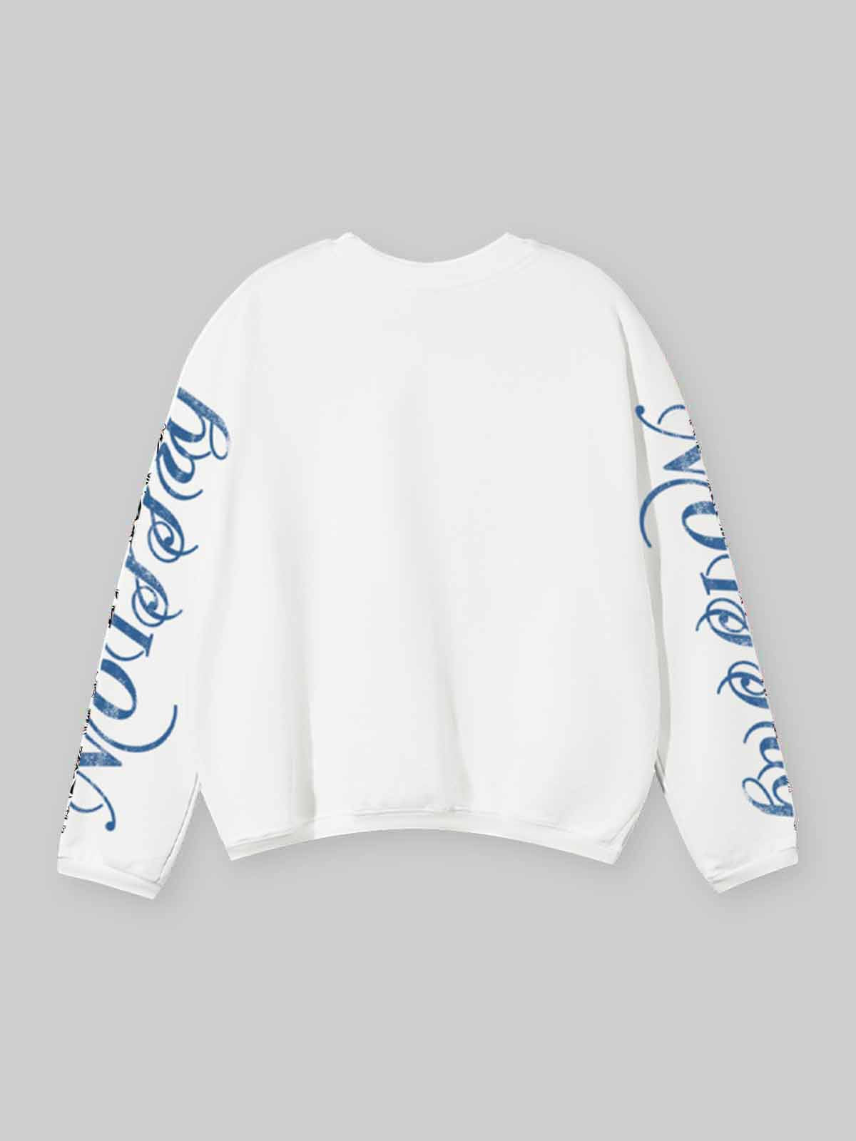 Cyanotype-Style Art Print Air-Layer Long Sleeve
