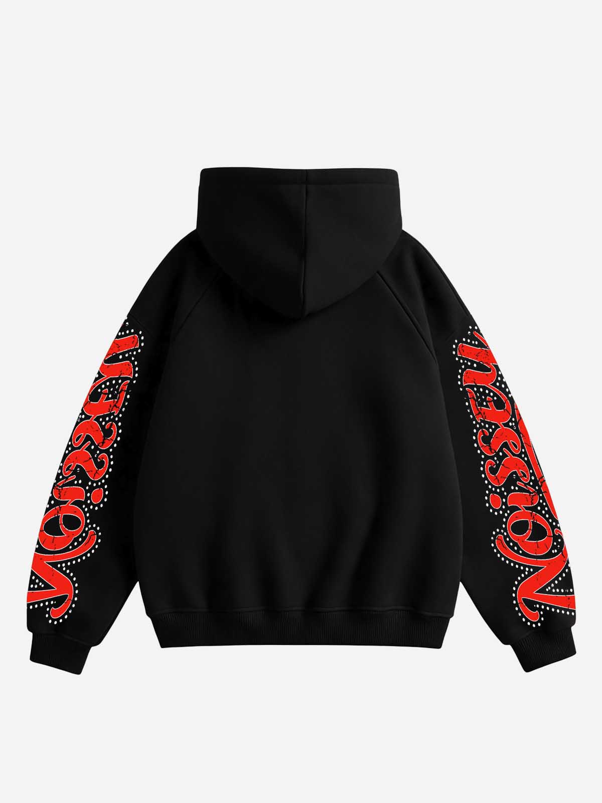 NOISSEY Built For Speed Graphic Zip Hoodie - Streetwear Sweatshirt