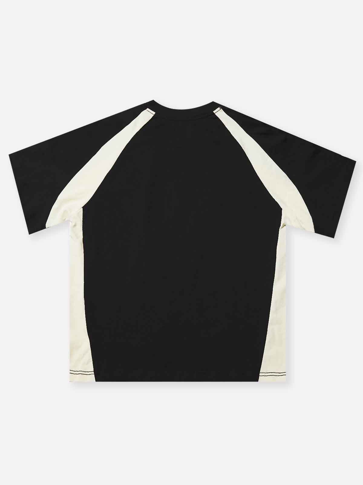 Liquid Metal Teeth and Ice Cube Art Print Preppy Style T-shirt