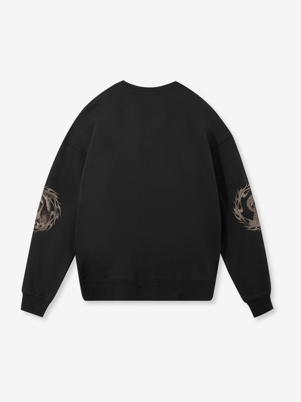 OBSTACLES & DANGERS© Black Angel Crewneck Sweatshirt