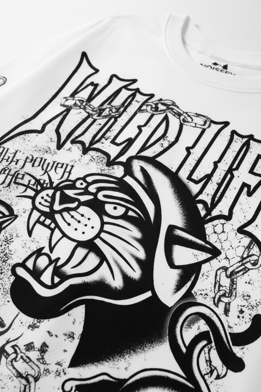 细节图3 - 印花大图案特写