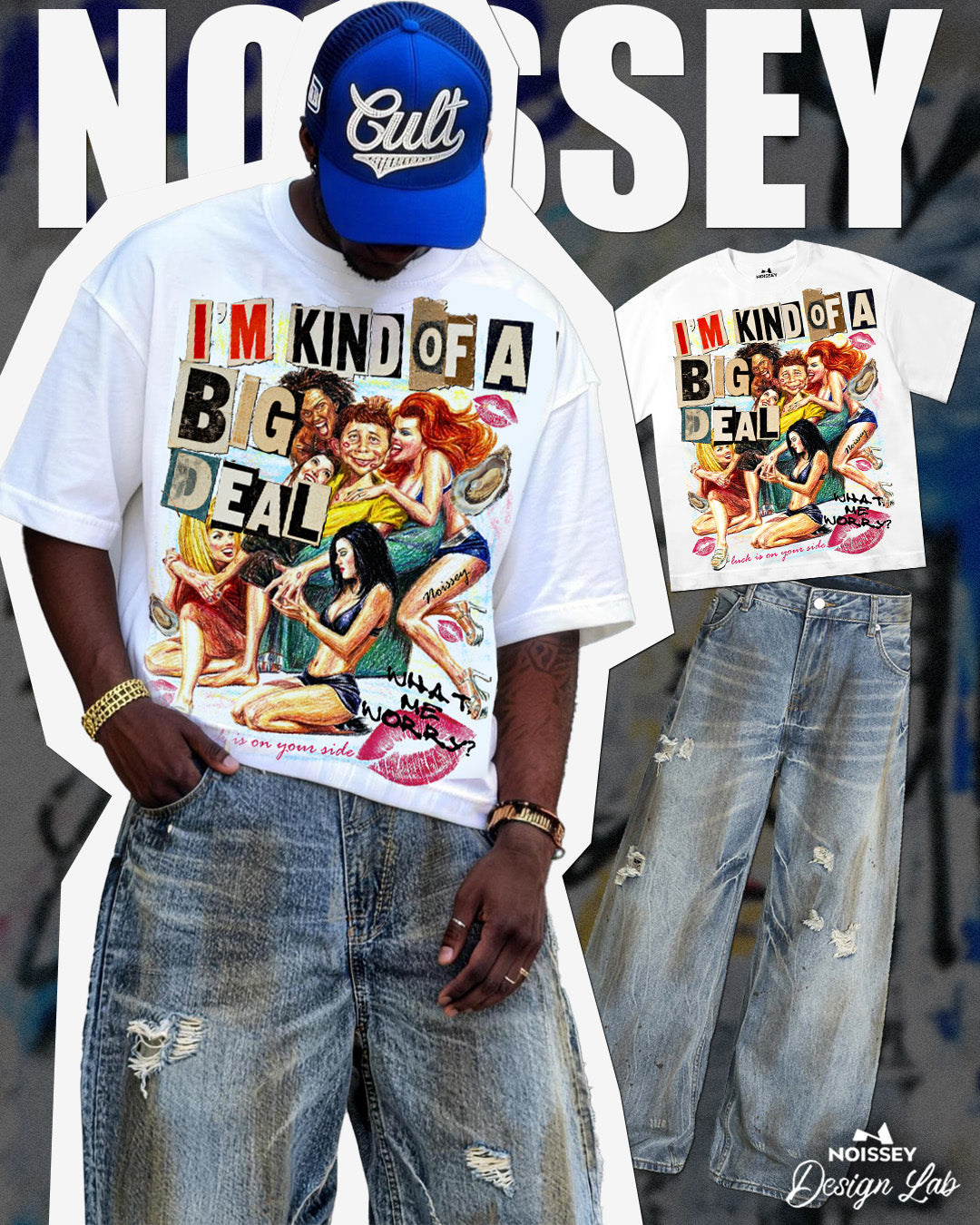 "I'm Kind of a Big Deal" Badboy Graffiti Art Print STREETWEAR T-Shirt
