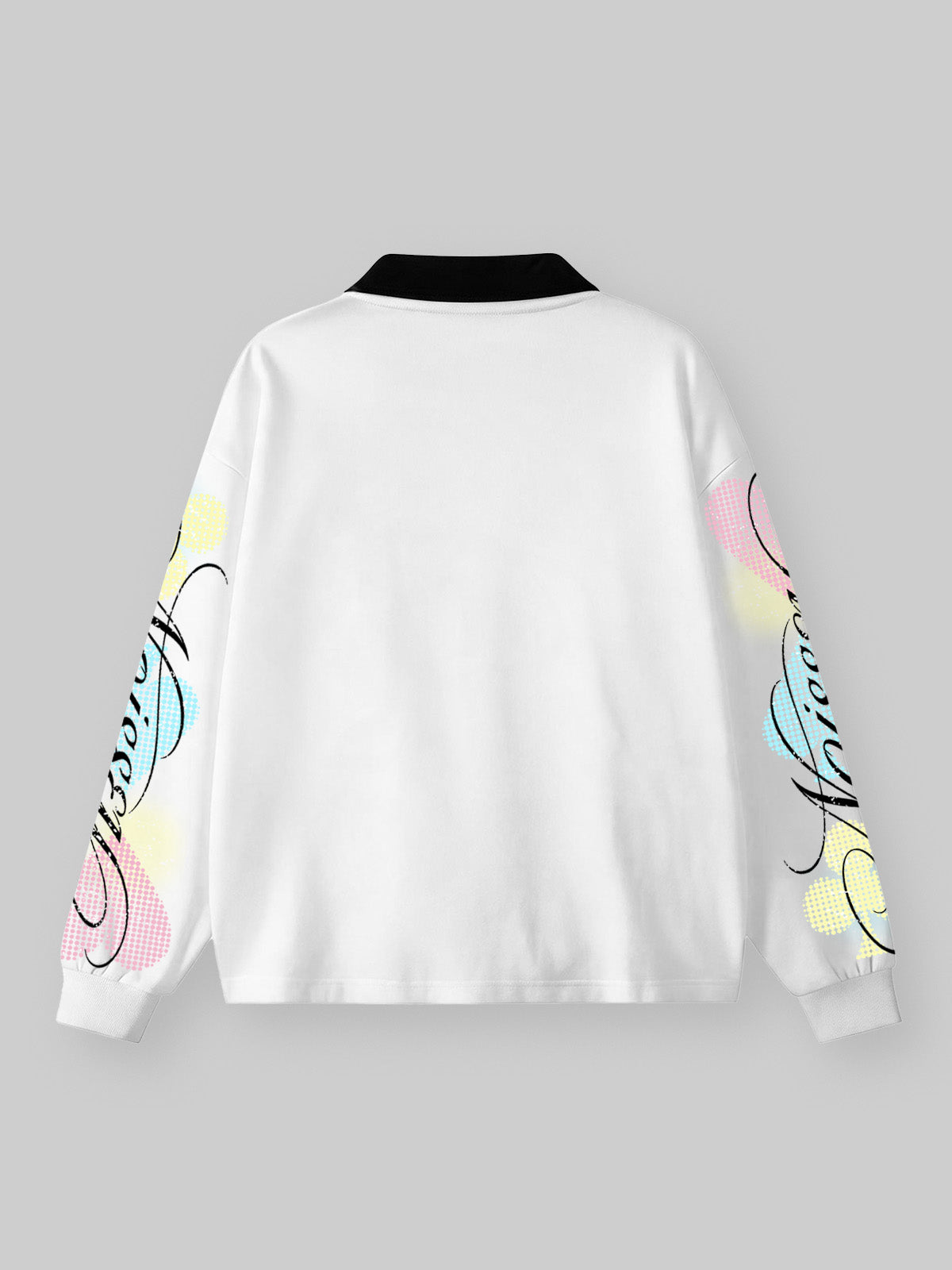 NOISSEY "Pray to Win" Three Angels &amp; Lucky 8-Ball Graphic Polo Shirt