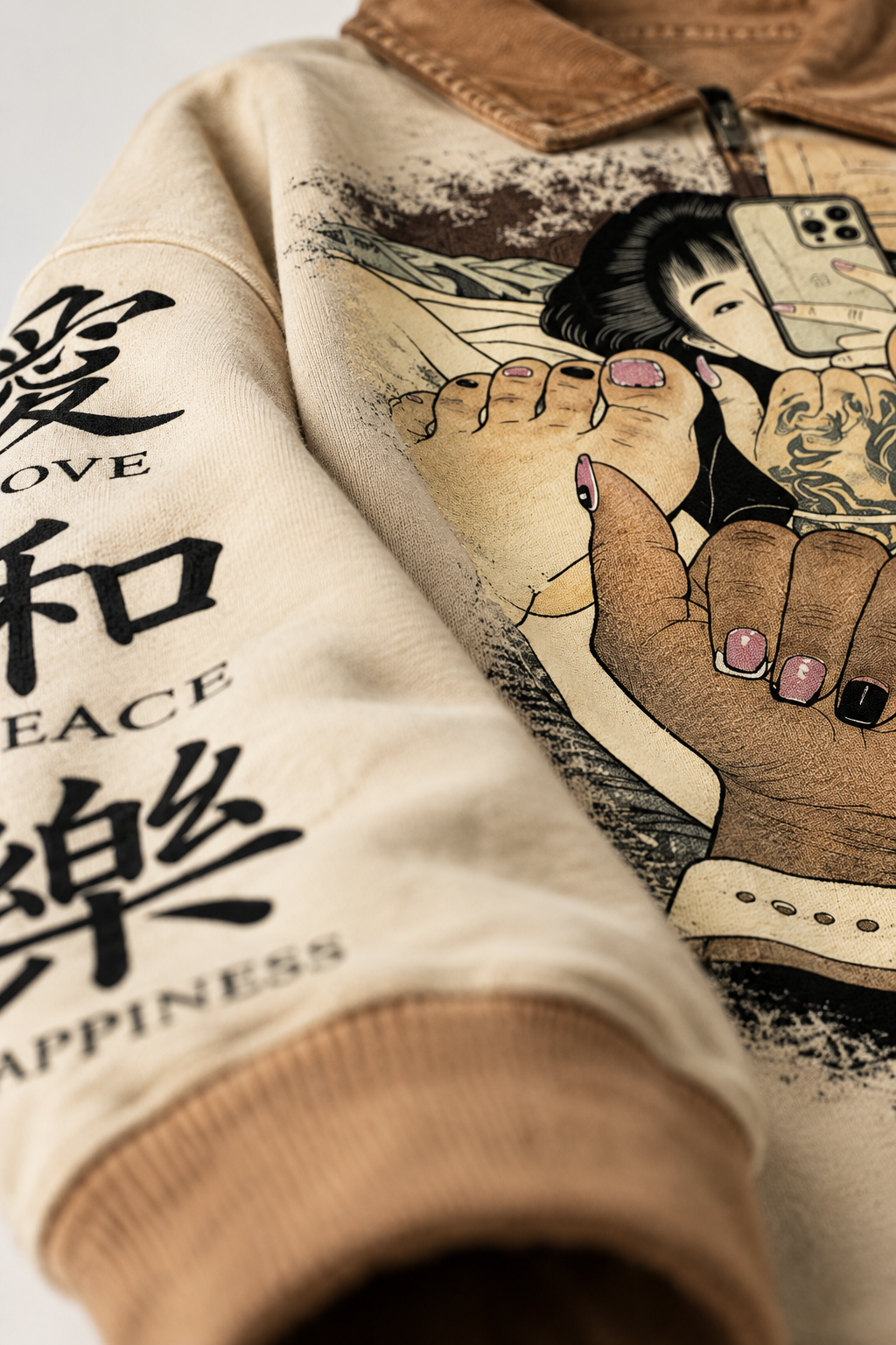 镜头3：袖口斜向透视