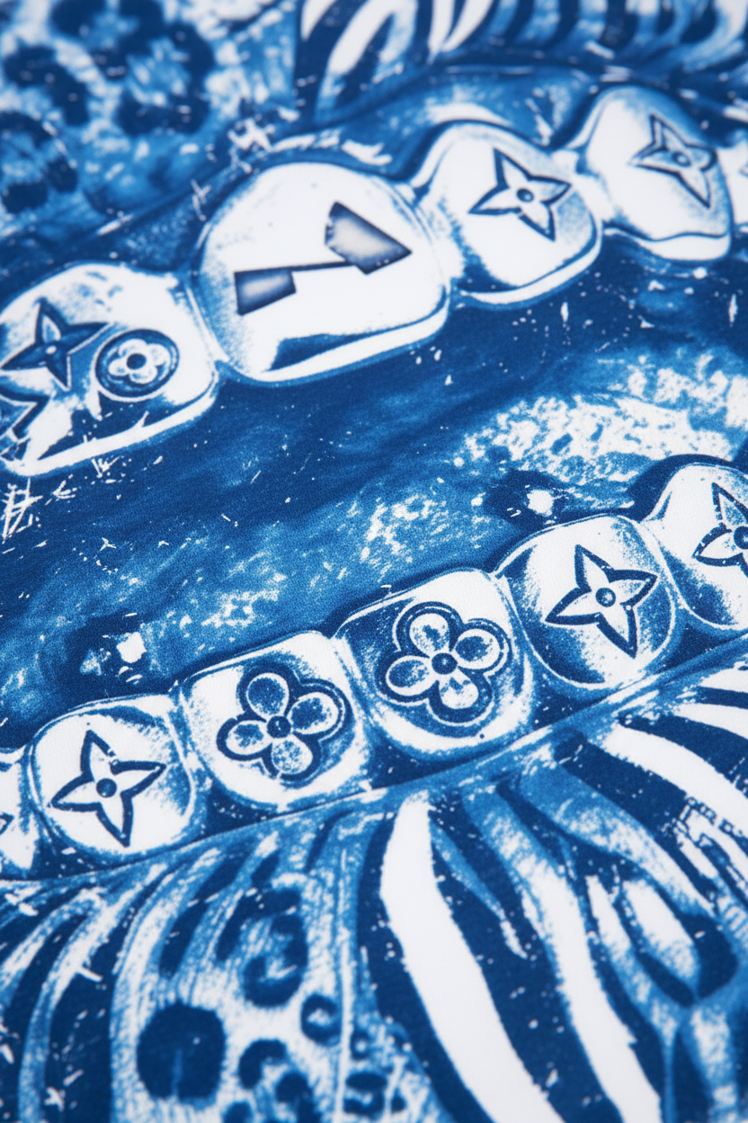 细节图3 - 印花大图案特写