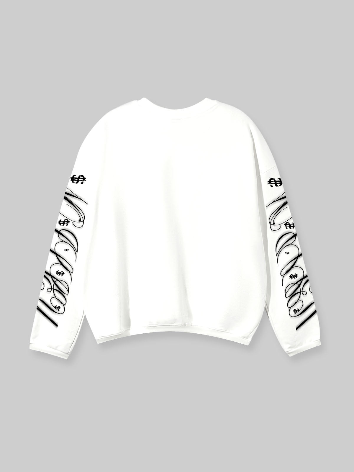 Praying Child White Air Layer Double-Sided Long Sleeves