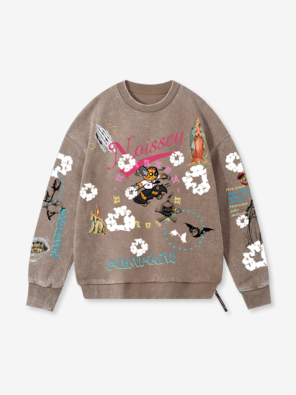 UNKNOWN ALLURE© Halloween Special Collection 430g Crewneck Sweatshirt