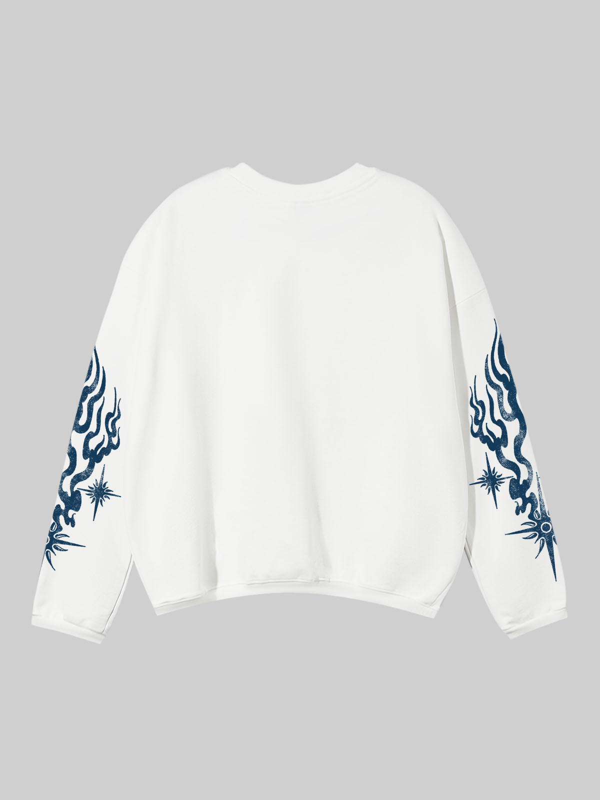 Vintage Sacred Heart Print Air-Layer Long Sleeve