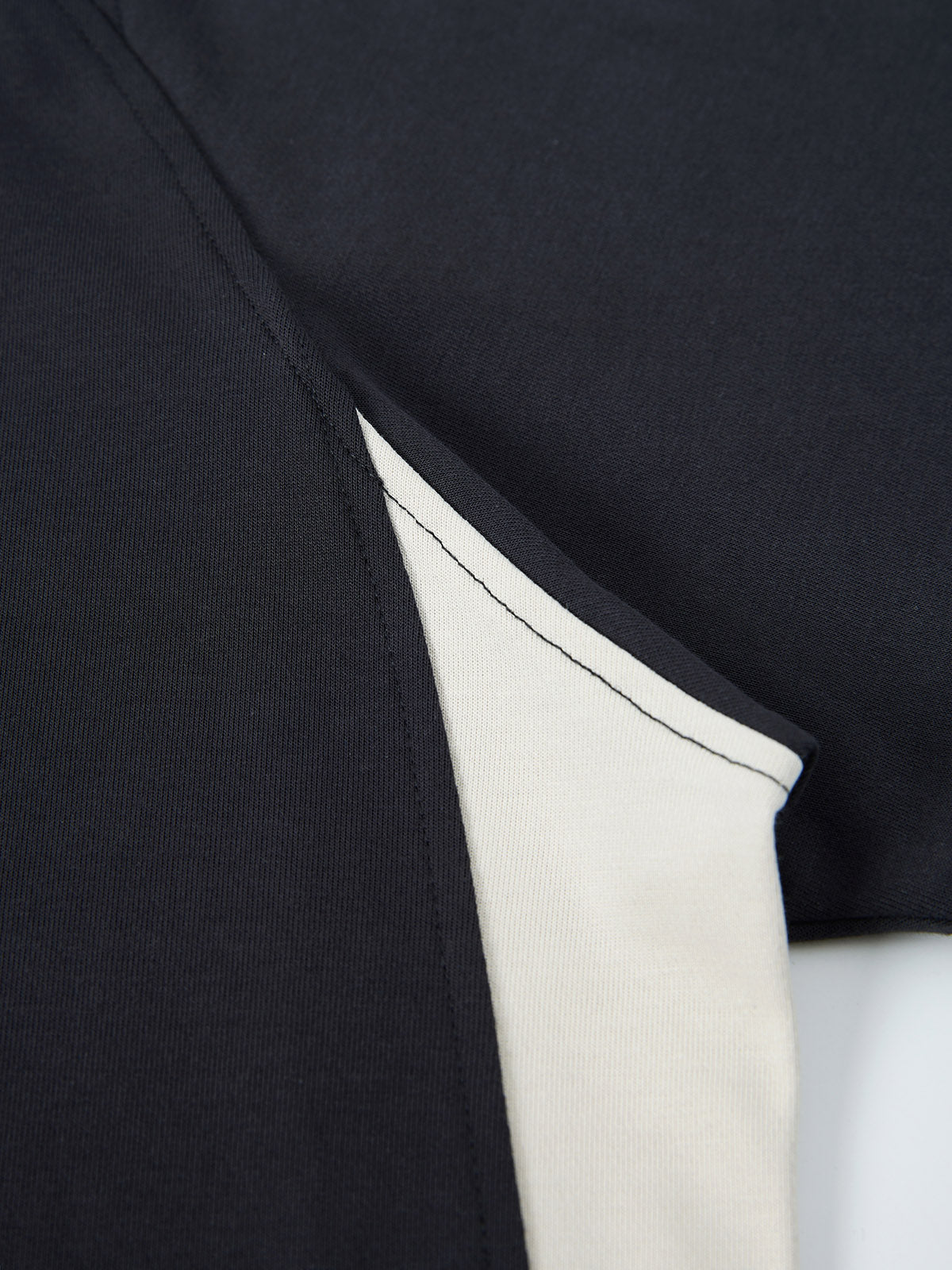 Sports quick-drying crew-neck cool-feel breathable versatile color-block T-shirt