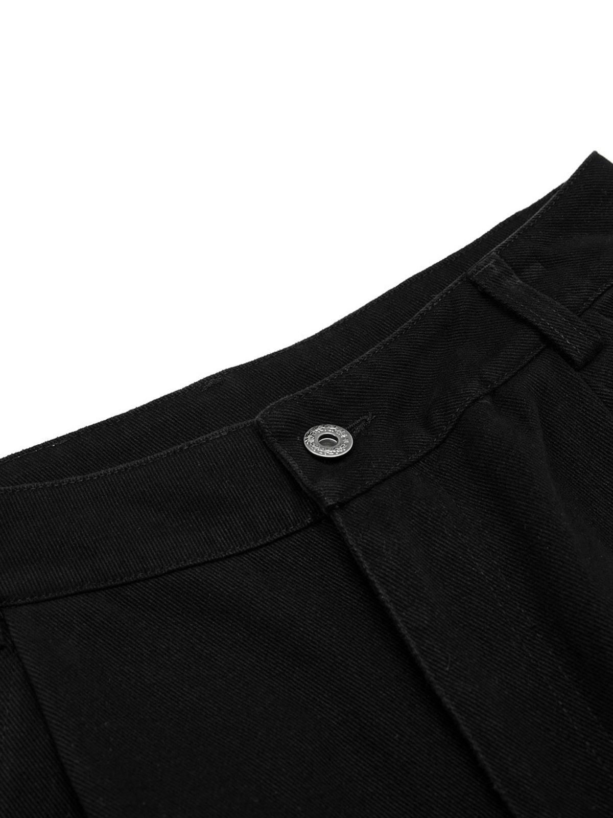 Hip-hop Style Leopard Print Cross Utility Pants