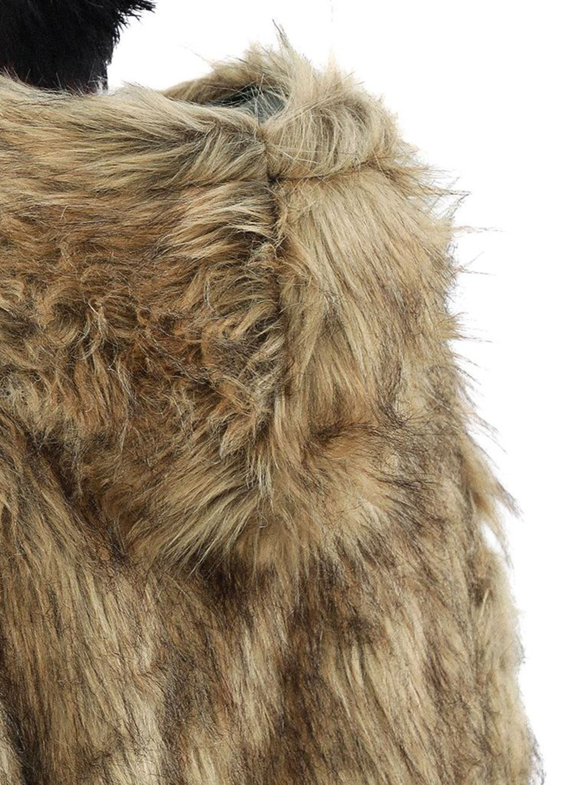 Double-sided Wear Reversible Shearling and Cotton Jacket