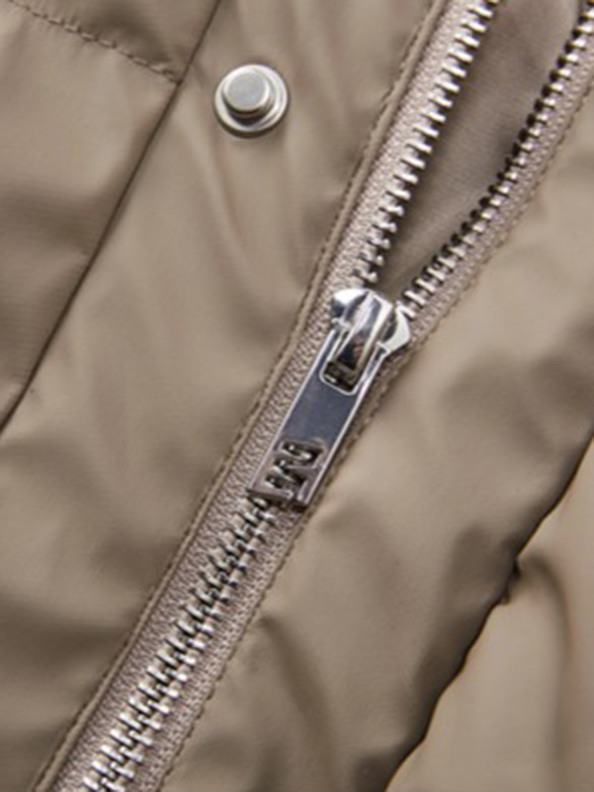 Faux Fur-Trimmed Hooded Luxe Warm Cotton Jacket