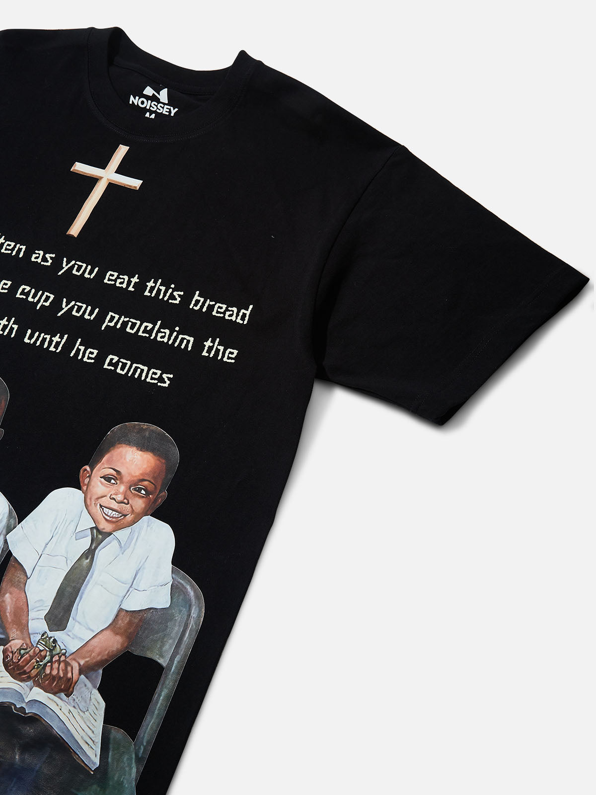 Classroom Black Boy Printed T-shirt