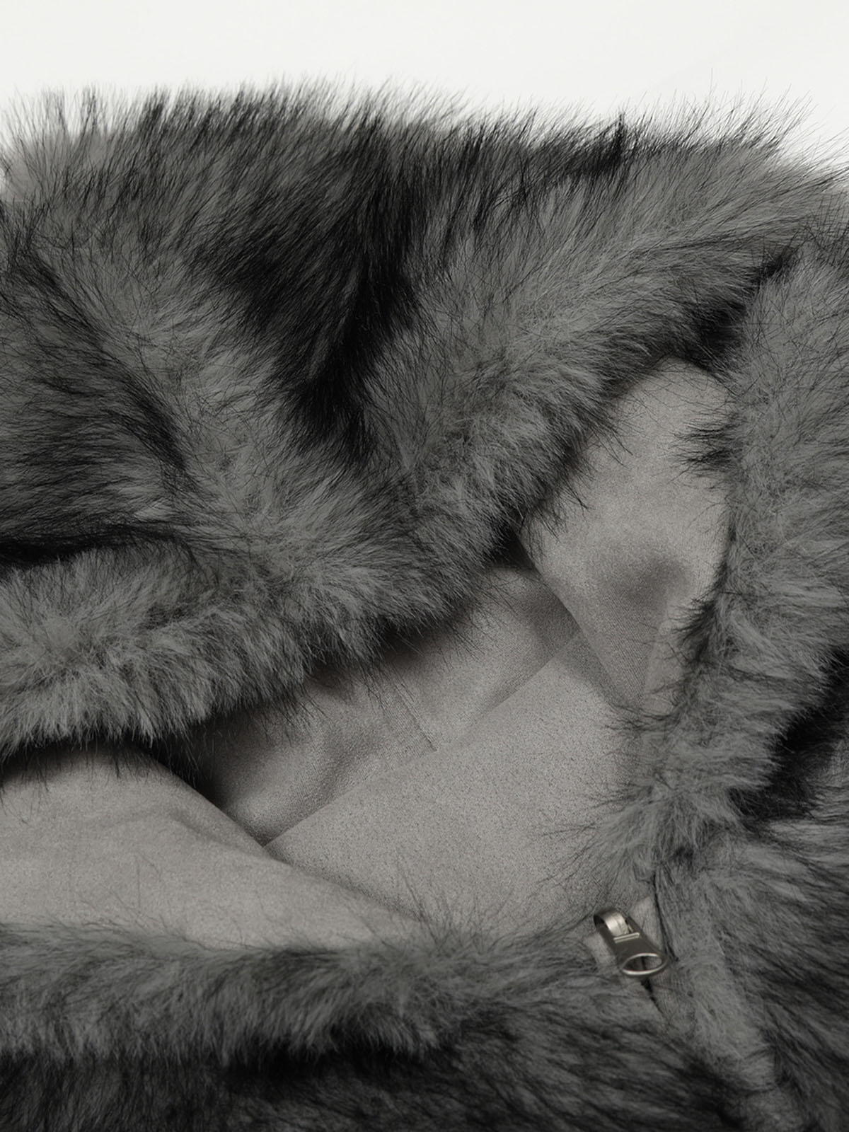 Double-Sided Wear Hooded Fleece-Lined Outerwear