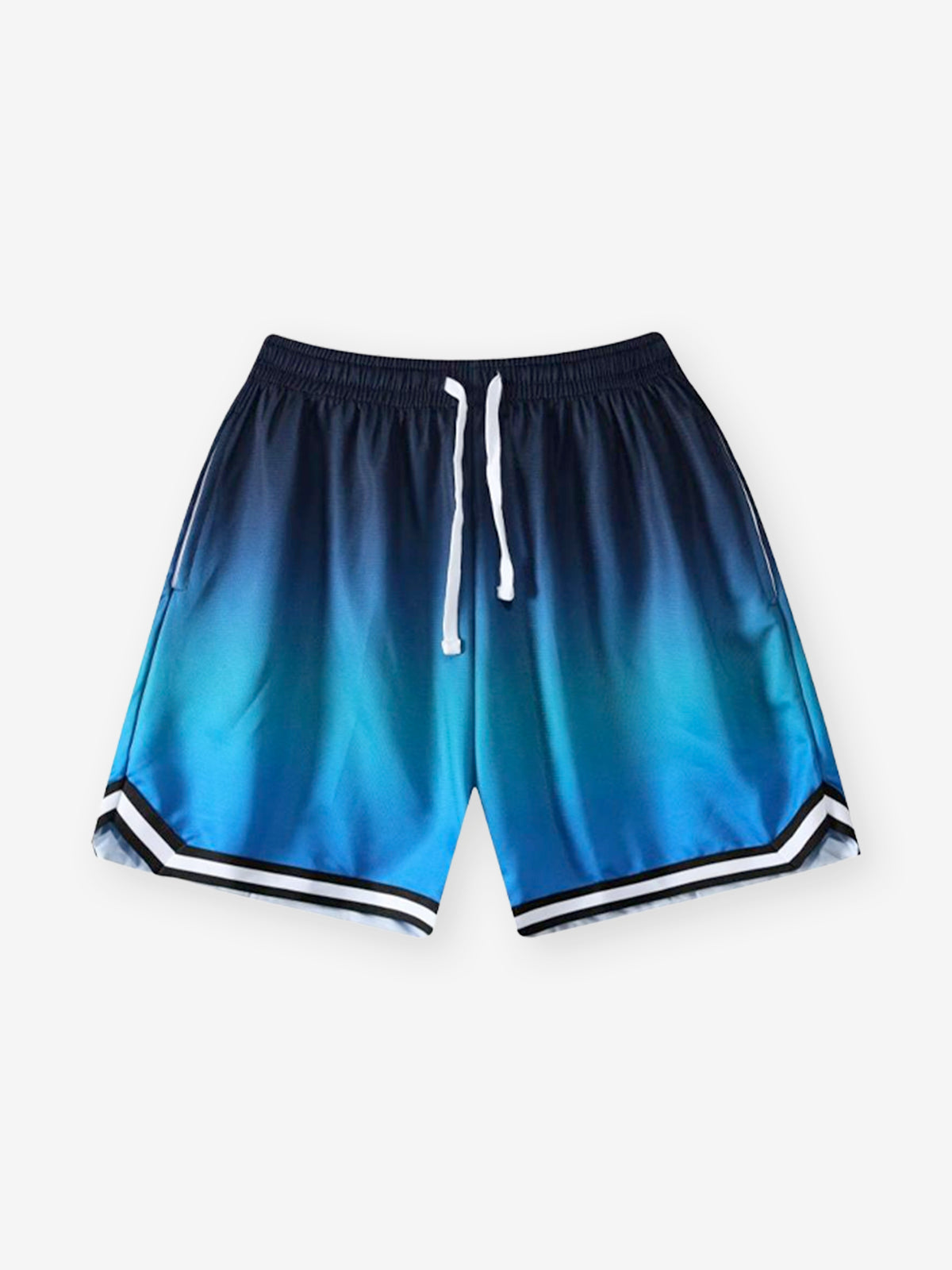 BOUNCE BACK© gradient color breathable sports shorts