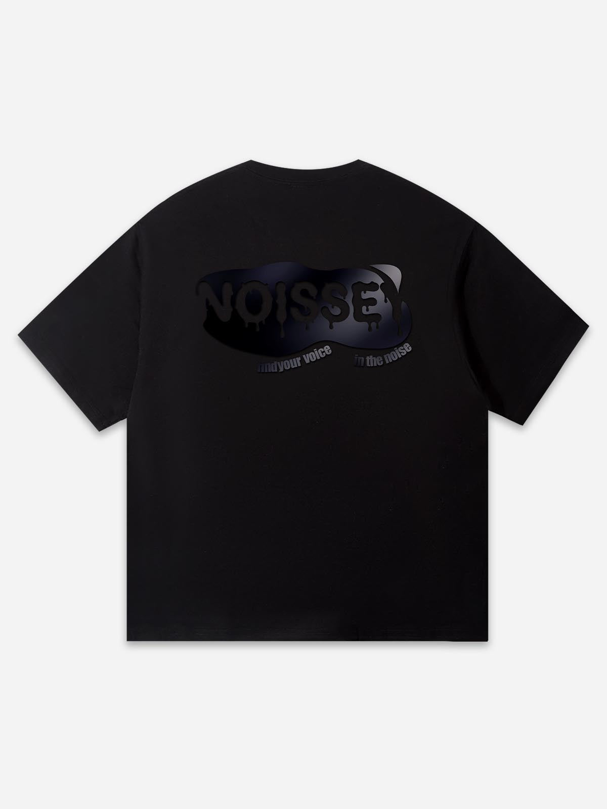 NOISSEY "FIND YOUR VOICE" LIQUID CHROME PREMIUM OVERSIZED TEE