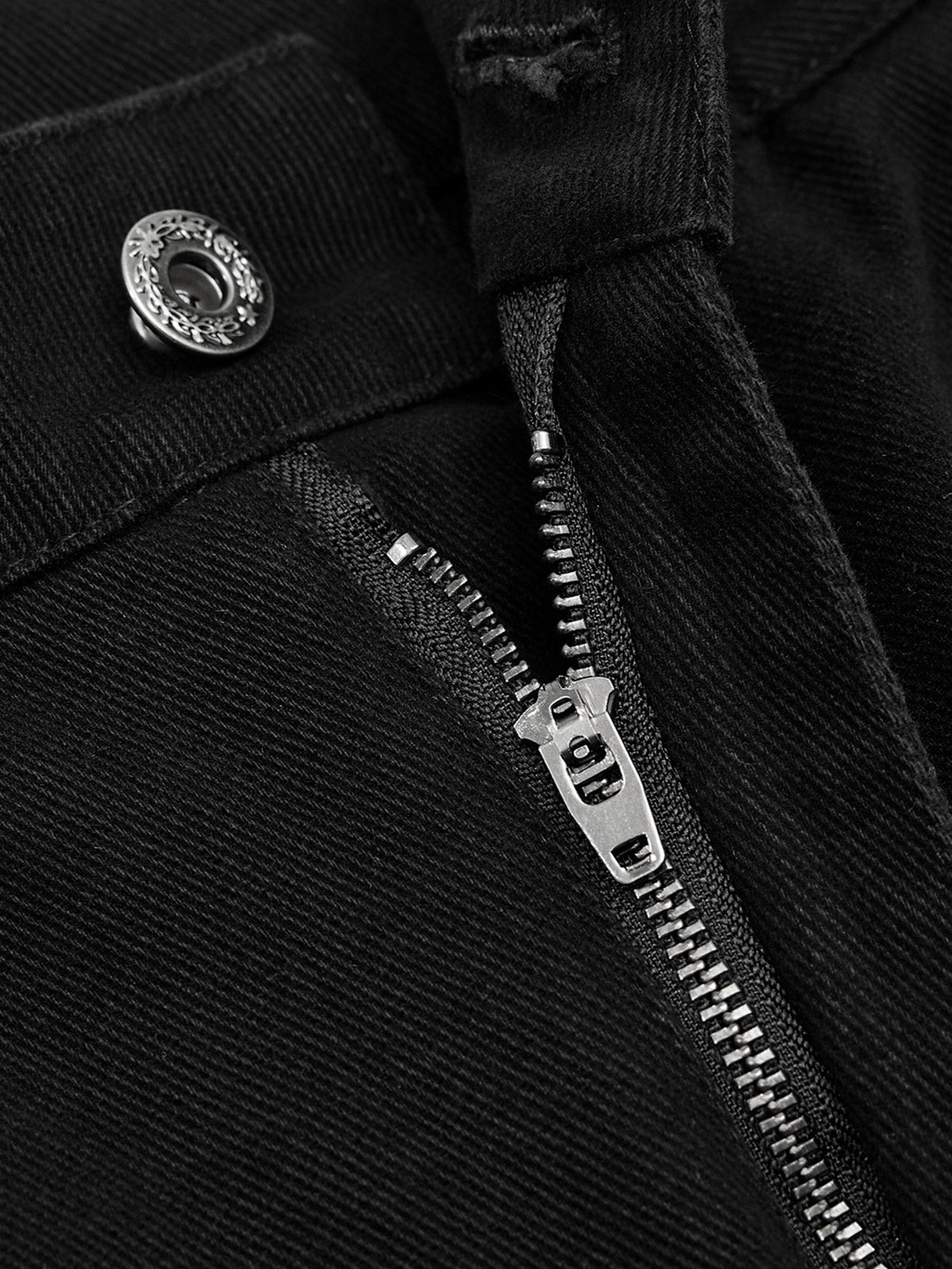 Hip-hop Style Leopard Print Cross Utility Pants