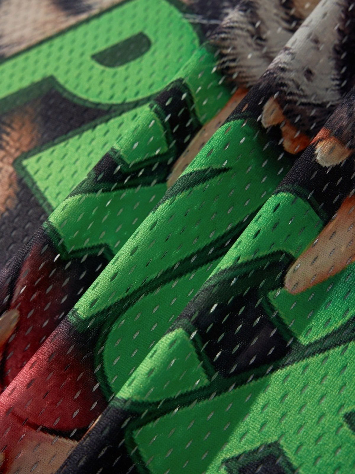 NOISSEY "Tiger Roar" Breathable Street Jersey - Black/Gold