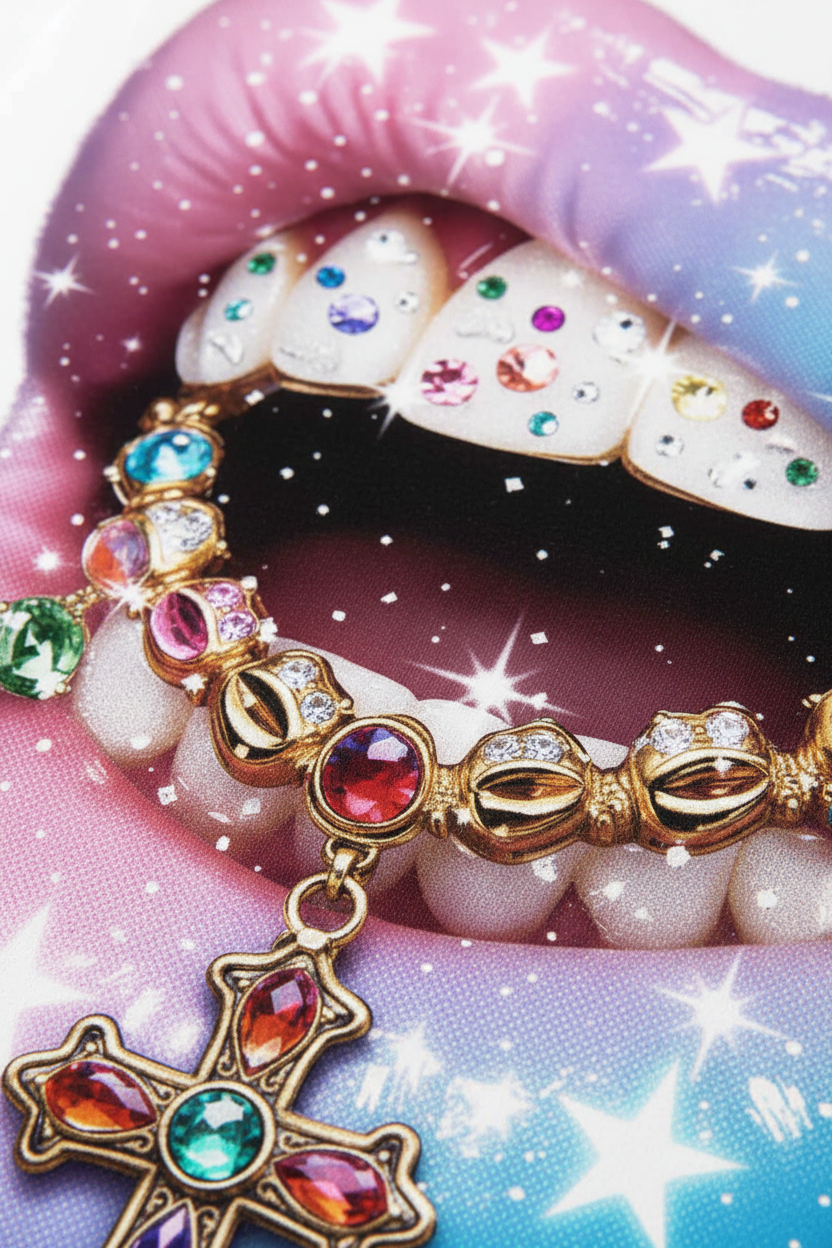 细节图5 - 印花大图案特写