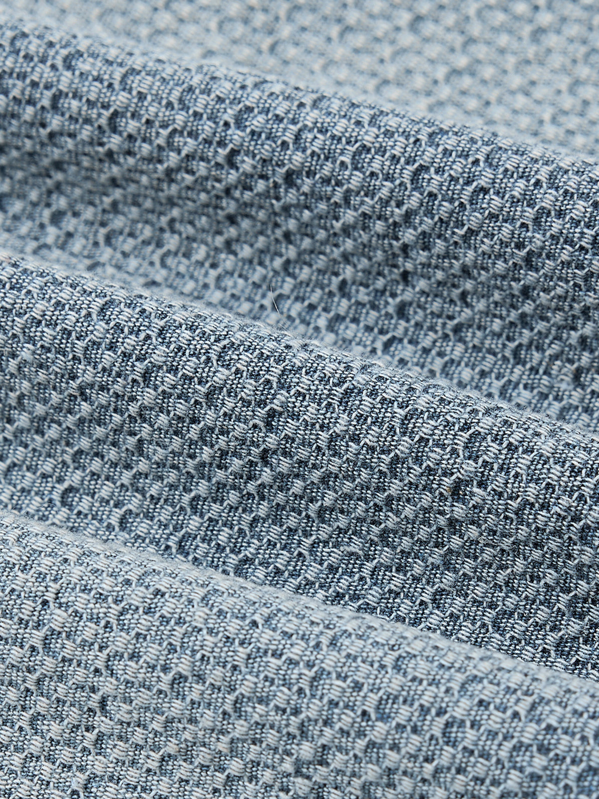 Frosty Denim Hooded Bomber Jacket