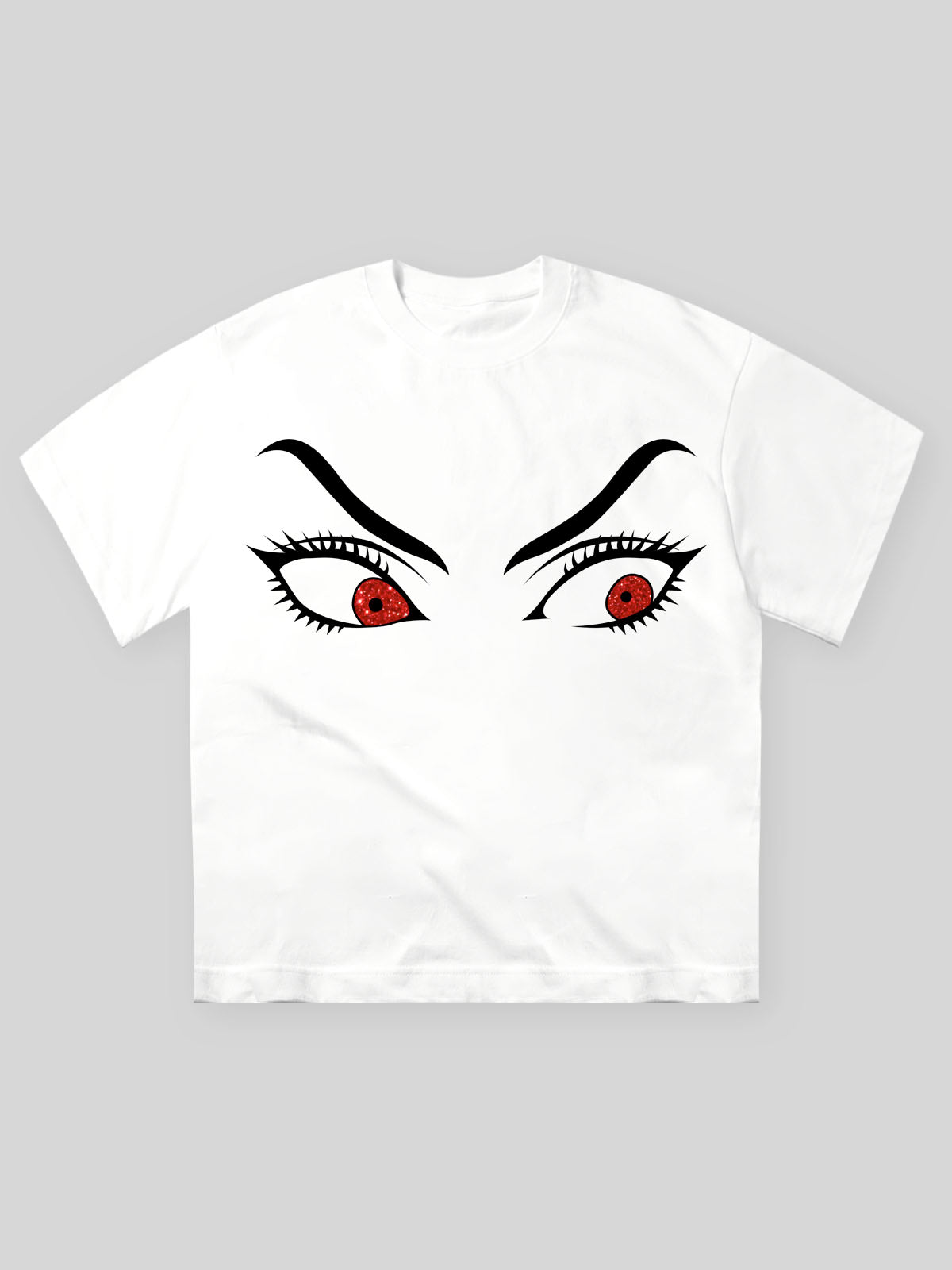 Queen Never Cry Dual-Sided Print T-shirt