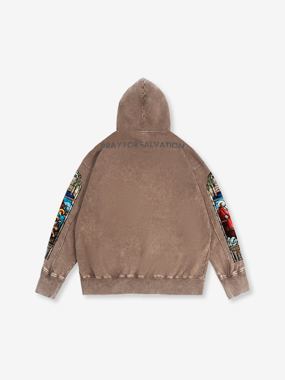 OBSTACLES & DANGERS© Stained Glass Print Coffee Hoodie