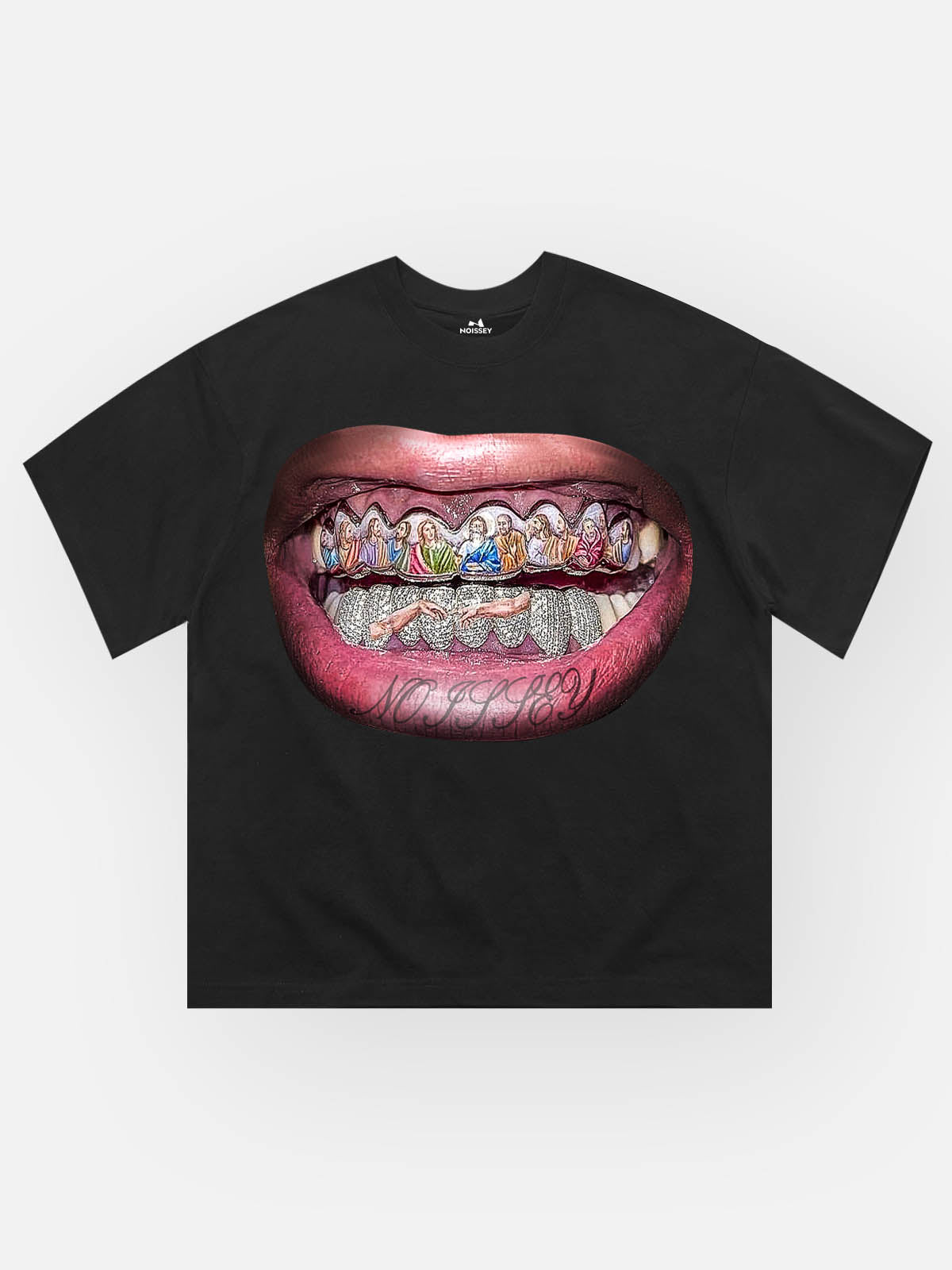 The Last Supper Lip Print T-shirt