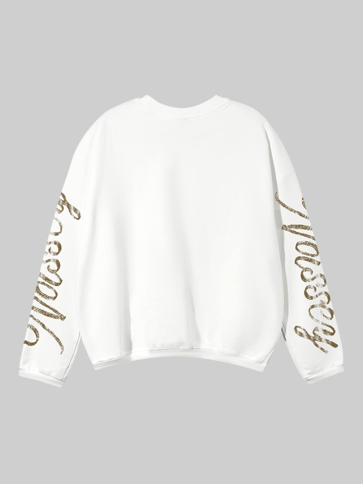 Grillz Cross Retro Print Air-Layer Long Sleeve