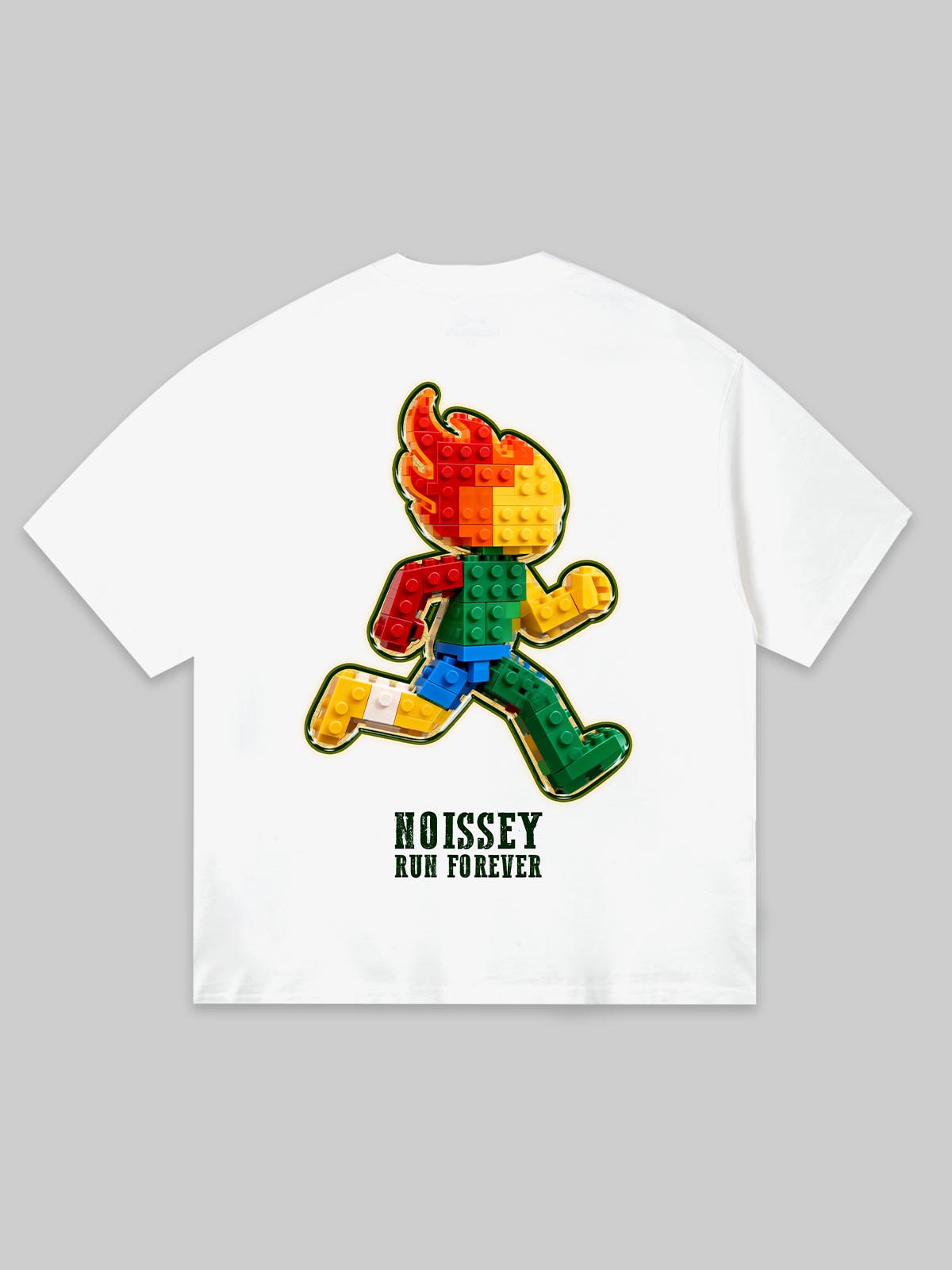 NOISSEY "FIND YOUR VOICE" STRETCH COMPOSITE RAGLAN T-SHIRT - OVERSIZED STREETWEAR TEE