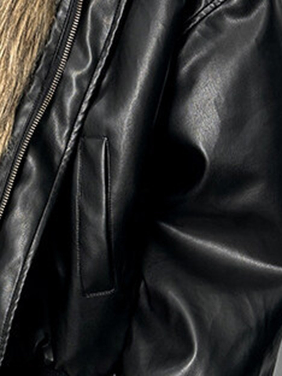 Double-sided Wear Reversible Shearling and Cotton Jacket