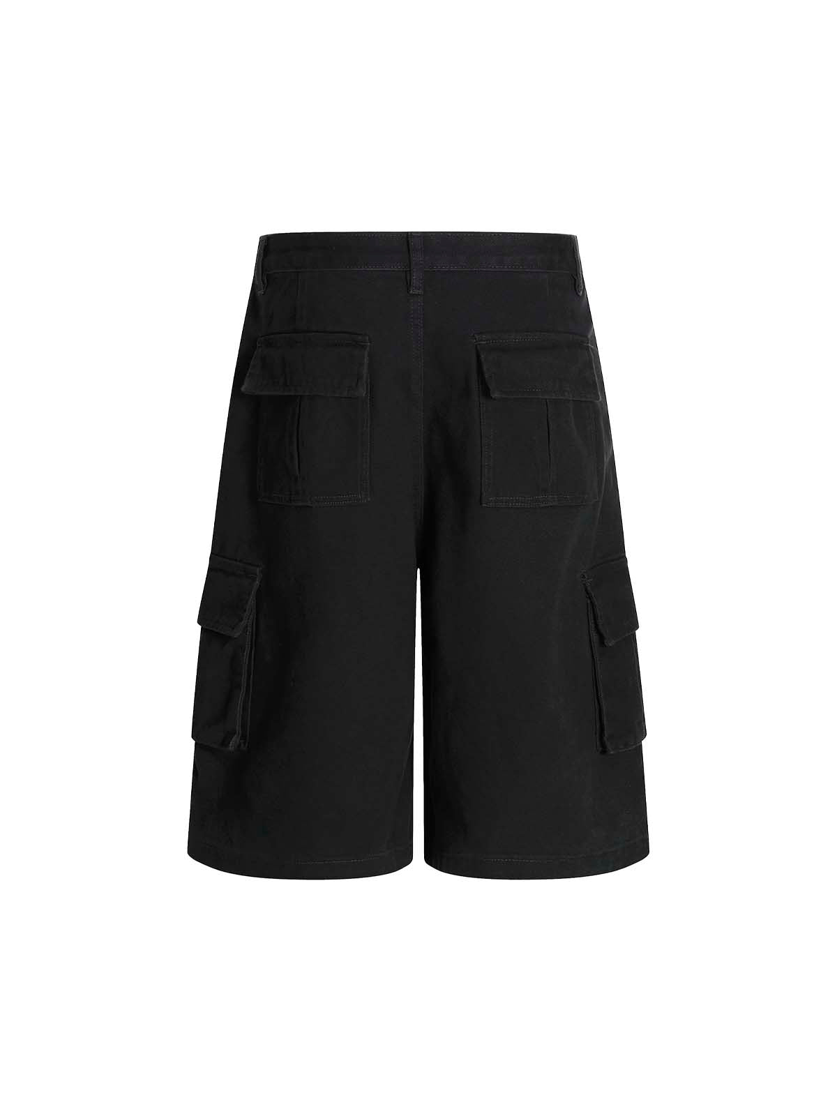 Tassel-Tie Cargo Shorts Jeans